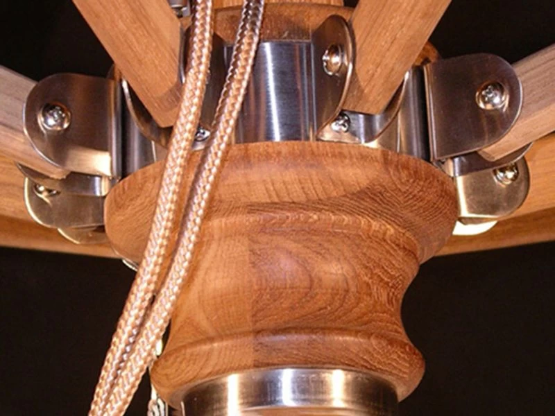 Diamond Teak Parasol - 2.5m Diameter 12 Diamond Teak Parasol - 2.5m Diameter - Image 10