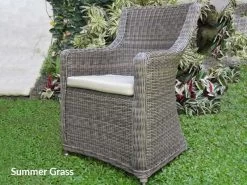York 6 Chair Round Dining Set -Garden Comfort Shop summer grass 1