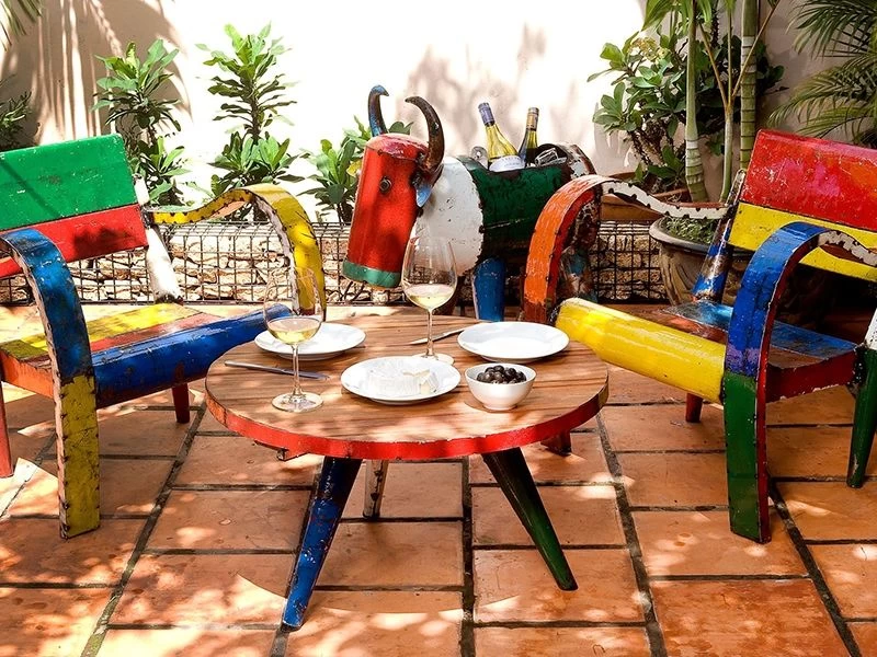 Coloured Low Coffee Table 4 Coloured Low Coffee Table - Image 2