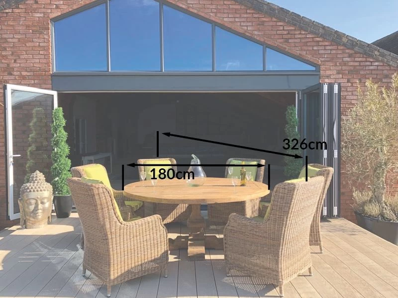 Valencia 6 Chair Round Dining Set 4 Valencia 6 Chair Round Dining Set - Image 2