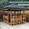 Bamboo Gazebo Bar 1 Bamboo Gazebo Bar -Garden Comfort Shop tabs 01 1