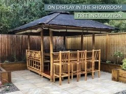 Bamboo Gazebo Bar