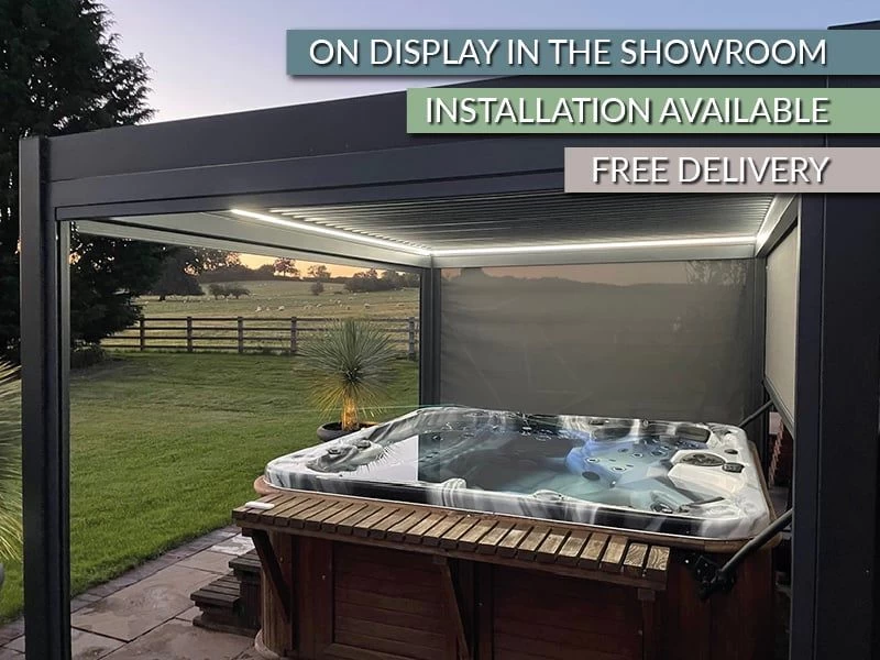 Eclipse 3 X 3m LED Motorised Pergola 3 Eclipse 3 X 3m LED Motorised Pergola