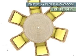 High Back 6 Chair Dining Set