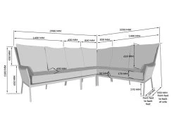 Tahiti Lounge Corner Unit
