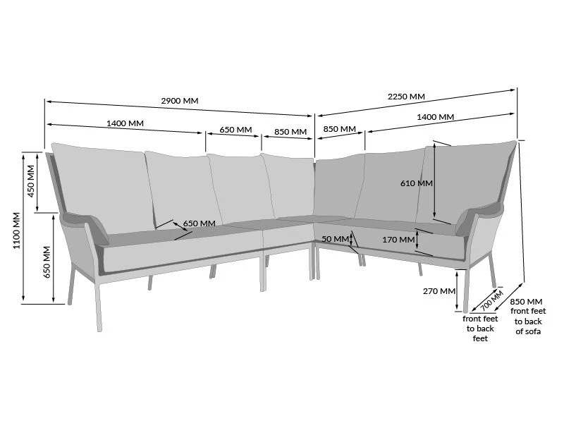 Tahiti Lounge Corner Unit 3 Tahiti Lounge Corner Unit