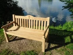 Teak Windsor Bench 39 Teak Windsor Bench -Garden Comfort Shop teak windsor rose bench XL 1 2