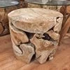 Reclaimed Teak Root Round Coffee Table 2 Reclaimed Teak Root Round Coffee Table -Garden Comfort Shop teak root round2bi