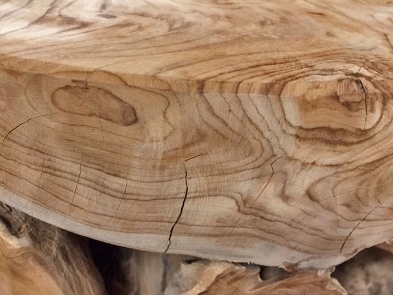 Reclaimed Teak Root Round Coffee Table 4 Reclaimed Teak Root Round Coffee Table - Image 2