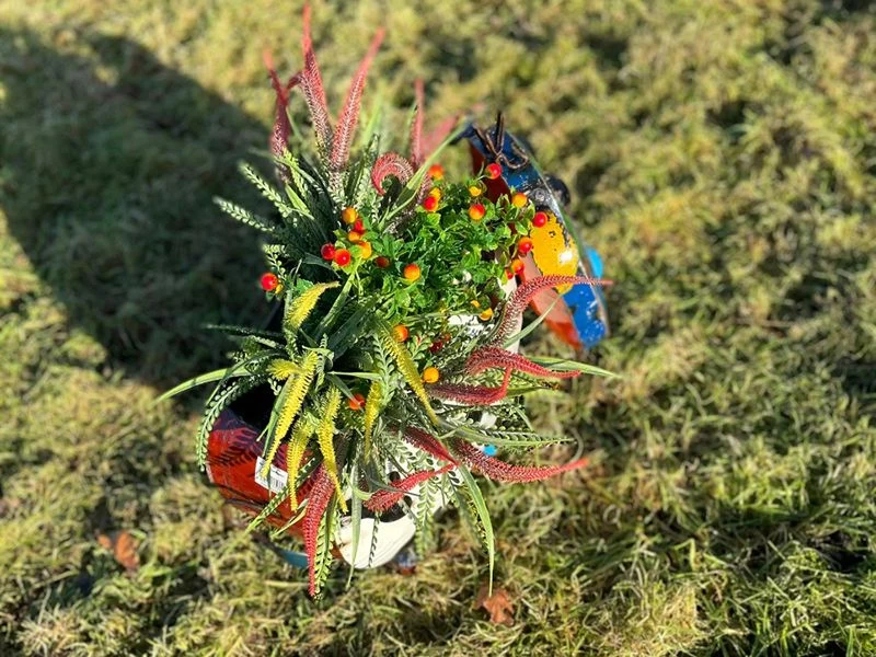 Barnyard Cow Planter 5 Barnyard Cow Planter - Image 3