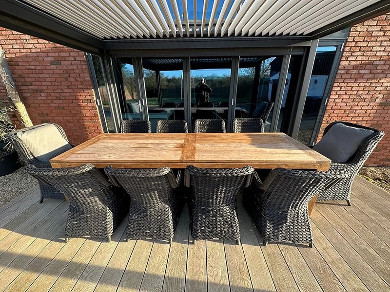 Thornbury 10 Chair Luxury Dining Set 4 Thornbury 10 Chair Luxury Dining Set - Image 2