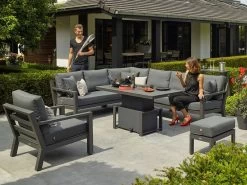 Timber Corner Dining Set | Life Range -Garden Comfort Shop timber corner lava carbonxl 5