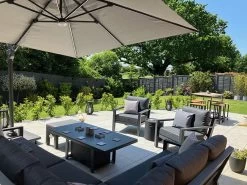 Timber Corner Dining Set | Life Range -Garden Comfort Shop timber customer pic 2 bi