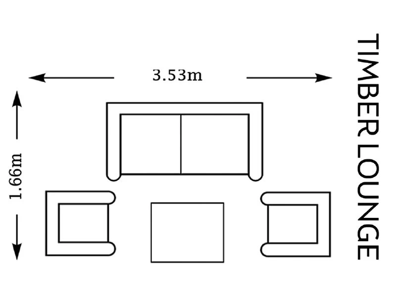 Timber Sofa Set | LIFE Range 3 Timber Sofa Set | LIFE Range