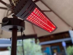 3KW Tri Parasol Heater With Remote 14 3KW Tri Parasol Heater With Remote -Garden Comfort Shop tri heater 2 xl