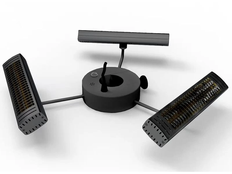 3KW Tri Parasol Heater With Remote 10 3KW Tri Parasol Heater With Remote - Image 8