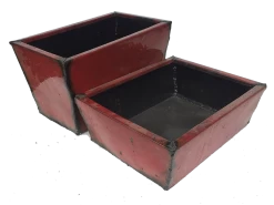 Festive Tubs For Santas Sled