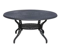 Tudor Aluminium Table | 1.5m Diameter | Ex Display -Garden Comfort Shop tudor table 1.5m 1