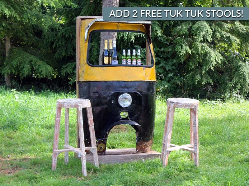 Tuk Tuk Bar | Add 2 Free Stools! 3 Tuk Tuk Bar | Add 2 Free Stools!