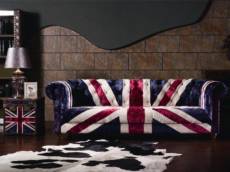 Union Jack Three Seater Sofa 4 Union Jack Three Seater Sofa - Image 2