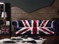 Union Jack Three Seater Sofa | Ex Display -Garden Comfort Shop union jack sofa xl 1 1