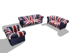 Union Jack Three Seater Sofa | Ex Display -Garden Comfort Shop union jack suite 1 xl 3