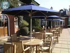 Platinum Tilting Parasol - 300cm Diameter -Garden Comfort Shop upf 50 24 01