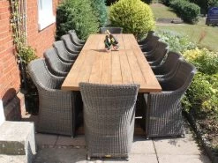 Valencia 12 Chair Dining Set -Garden Comfort Shop valencia 12 chair dining set xl 1 1