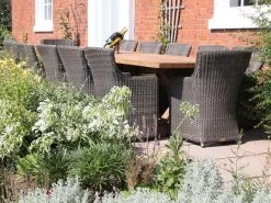 Valencia 12 Chair Dining Set -Garden Comfort Shop valencia 12 chair dining set xl 6 1