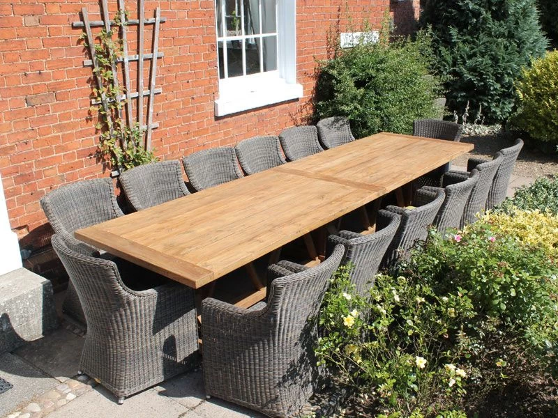 Valencia Teak 14 Chair Dining Set 7 Valencia Teak 14 Chair Dining Set - Image 5