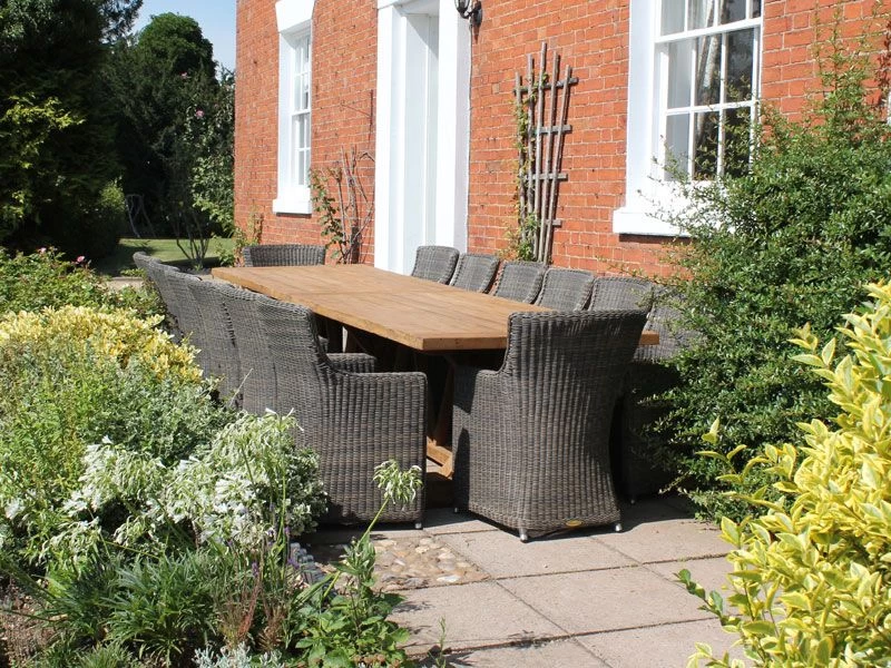 Valencia Teak 14 Chair Dining Set 12 Valencia Teak 14 Chair Dining Set - Image 10