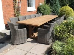 Valencia Teak 14 Chair Dining Set 34 Valencia Teak 14 Chair Dining Set -Garden Comfort Shop valencia 14 chair dining set xl 9 1