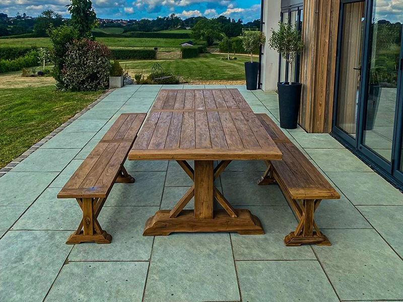 Valencia Backless Bench 12 Valencia Backless Bench - Image 10