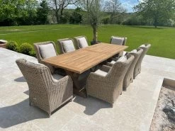 Valencia Willow 8 Chair Dining Set -Garden Comfort Shop valencia willow 8 chair6 1