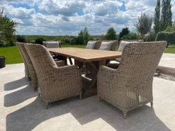 Valencia Willow 8 Chair Dining Set -Garden Comfort Shop valencia willow 8 chair7 1