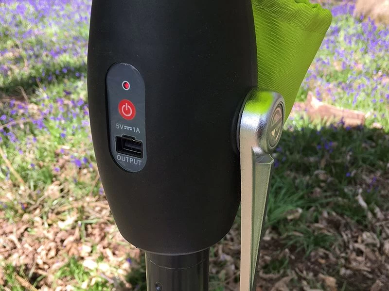 Verona Parasol With USB Charger & LED Lights 8 Verona Parasol With USB Charger & LED Lights - Image 6