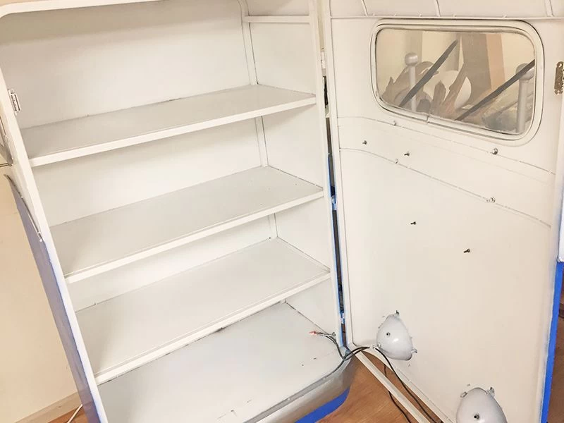 Indian VW Bus Storage Cabinet 4 Indian VW Bus Storage Cabinet - Image 2