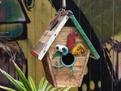 Walk The Line Bird House -Garden Comfort Shop walk the line bird house ec4005 2bi