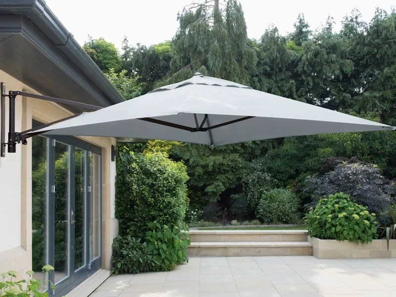 Square Wall Mounted Parasol | OCTOBER OFFERS! 3 Square Wall Mounted Parasol | OCTOBER OFFERS!