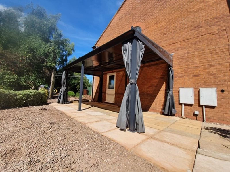 Four Seasons Wall Mounted Gazebo 3m X 4.8m | STOCK TBC 6 Four Seasons Wall Mounted Gazebo 3m X 4.8m | STOCK TBC - Image 4