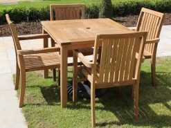 Warwick Square Table Set | FSC® Certified 22 Warwick Square Table Set | FSC® Certified -Garden Comfort Shop warwick square table set XL 3 1