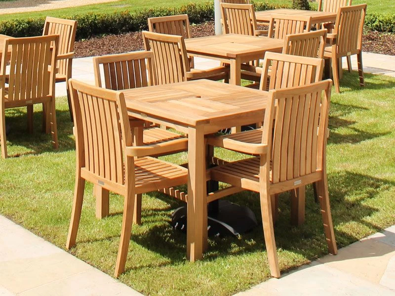 Warwick Square Table Set | FSC® Certified 3 Warwick Square Table Set | FSC® Certified