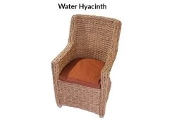 Adonis 4 Chair Dining Set 23 Adonis 4 Chair Dining Set -Garden Comfort Shop water hyacinth 5