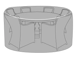 Round Suite Cover | Medium | 25% Off! 9 Round Suite Cover | Medium | 25% Off! -Garden Comfort Shop weather cover furniture diagram dark 01 1