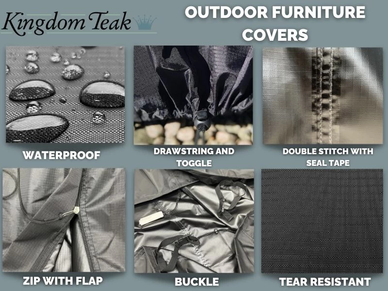 Breathable Timber Corner Unit With Extension Weather Cover 4 Breathable Timber Corner Unit With Extension Weather Cover - Image 2