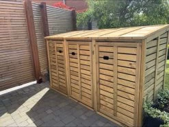 Wheelie Bin Cover - Single | FSC® Certified 25 Wheelie Bin Cover - Single | FSC® Certified -Garden Comfort Shop wheelie bin cove xl 1