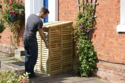 Wheelie Bin Cover - Double | FSC® Certified 29 Wheelie Bin Cover - Double | FSC® Certified -Garden Comfort Shop wheelie bin cover 1 3