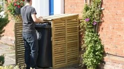 Wheelie Bin Cover - Triple | FSC® Certified 27 Wheelie Bin Cover - Triple | FSC® Certified -Garden Comfort Shop wheelie bin cover 2 4