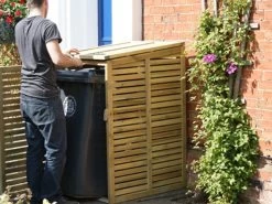 Wheelie Bin Cover - Single | FSC® Certified 24 Wheelie Bin Cover - Single | FSC® Certified -Garden Comfort Shop wheelie bin cover 2 xl 1