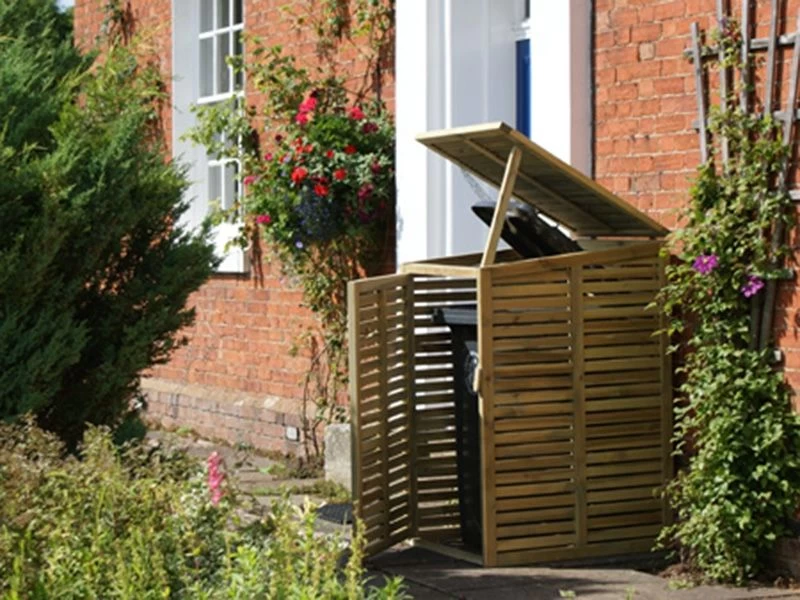 Wheelie Bin Cover - Single | FSC® Certified 6 Wheelie Bin Cover - Single | FSC® Certified - Image 4